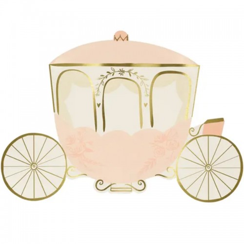 Pratos Carruagem Princesas